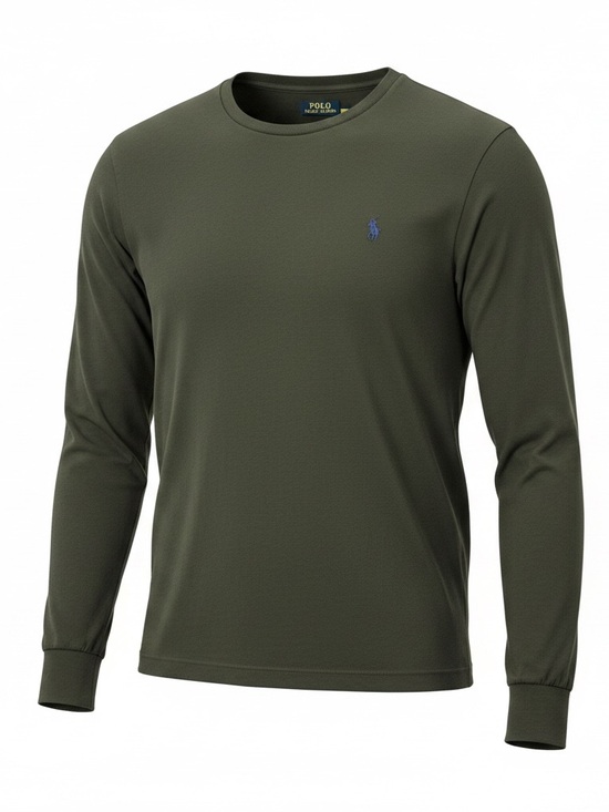 Polo Ralph Lauren Other - Men’s Polo Ralph Lauren Long Sleeve Shirt Small Olive Green Pony Logo